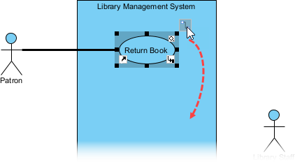 Creating an extend relationship
