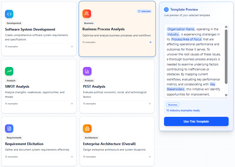 Elaborar descripciones de problemas de proyectos con facilidad