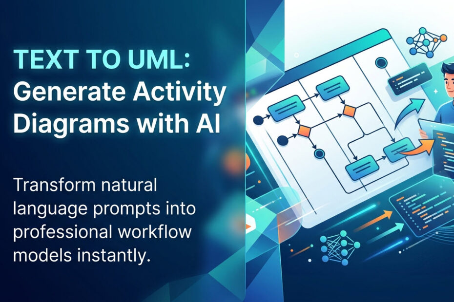 Cómo generar un diagrama de actividad UML a partir de promts de texto en lenguaje natural Cómo generar un diagrama de actividad UML a partir de promts de texto en lenguaje natural