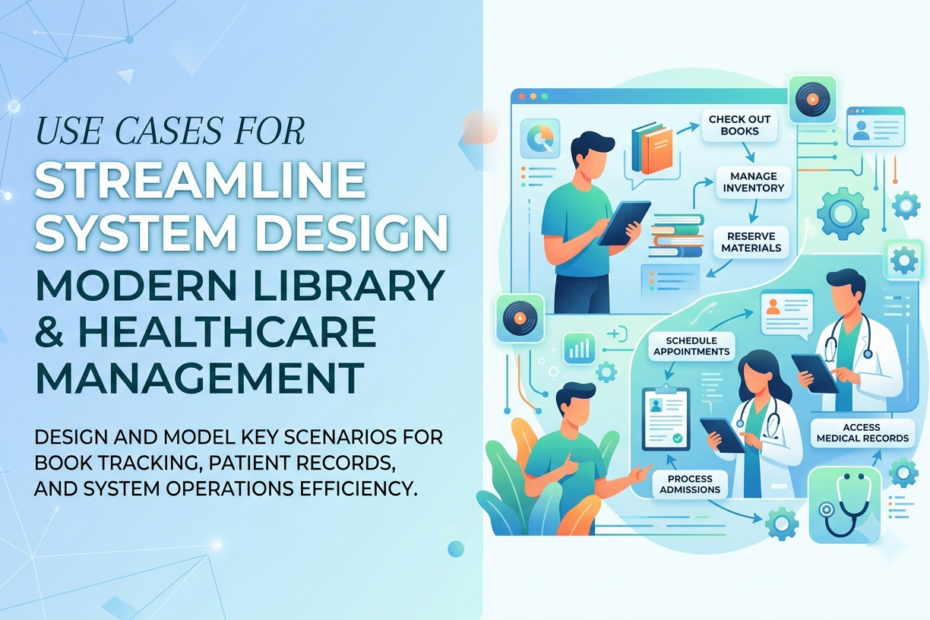 Kasus Penggunaan Sistem Manajemen Perpustakaan & Kesehatan Kasus Penggunaan Sistem Manajemen Perpustakaan & Kesehatan