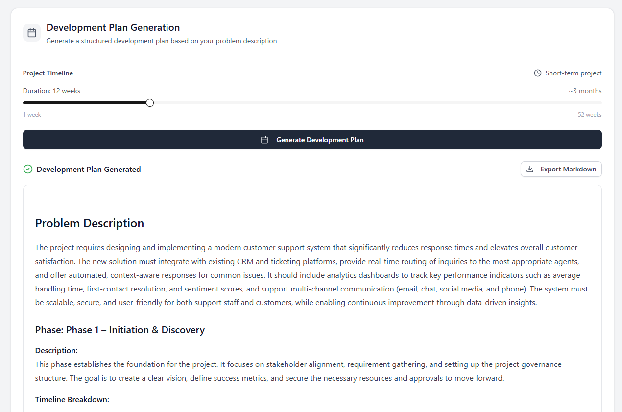 What is a Development Plan Generator? Unlock Efficient Project Planning with AI