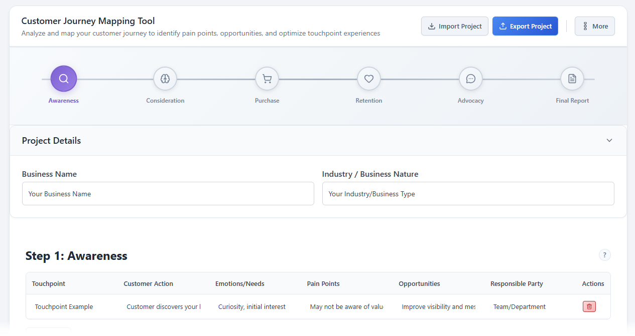 AI Customer Journey Mapping Tool