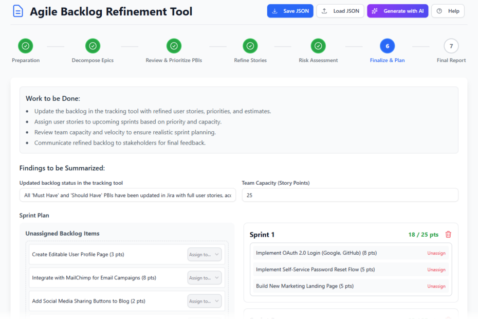 Visual Paradigm के AI रिफाइनमेंट टूल के साथ अपने उत्पाद बैकलॉग को मास्टर करें