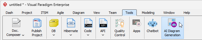To generate diagrams with AI
