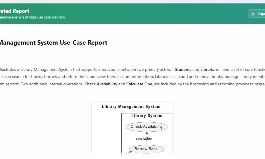 ユースケース図レポートジェネレータとは何か、そしてなぜあなたはそれを必要とするのか