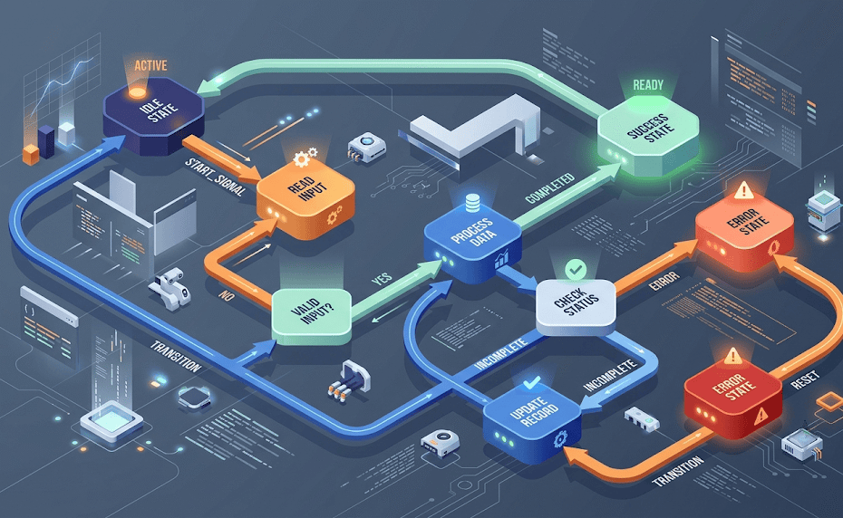 Graphvizを用いたテキストからの有限状態機械（FSM）の設計