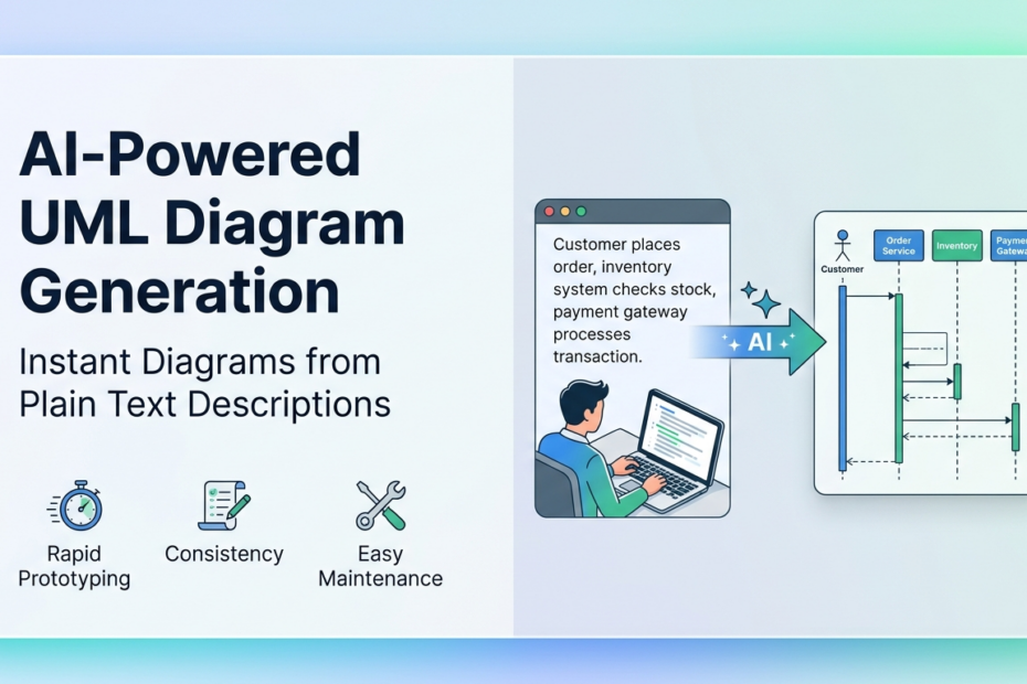 Jak generować diagramy UML z tekstu zwykłego przy użyciu AI Jak generować diagramy UML z tekstu zwykłego przy użyciu AI