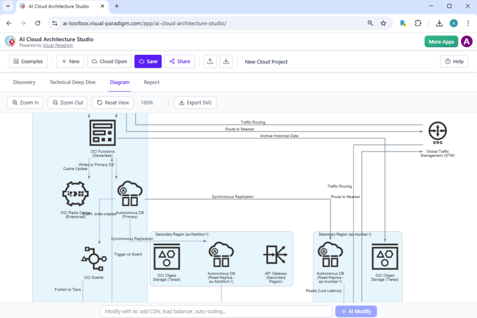 AI Oracle雲端架構圖生成器