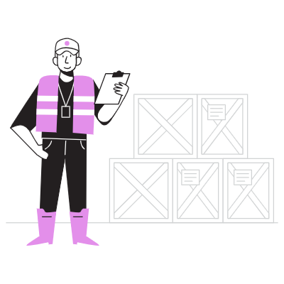Logistic Company Illustration