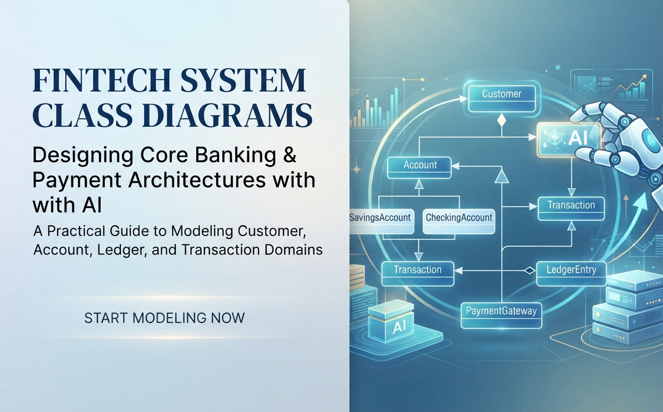 Banking & Fintech System Class Diagram