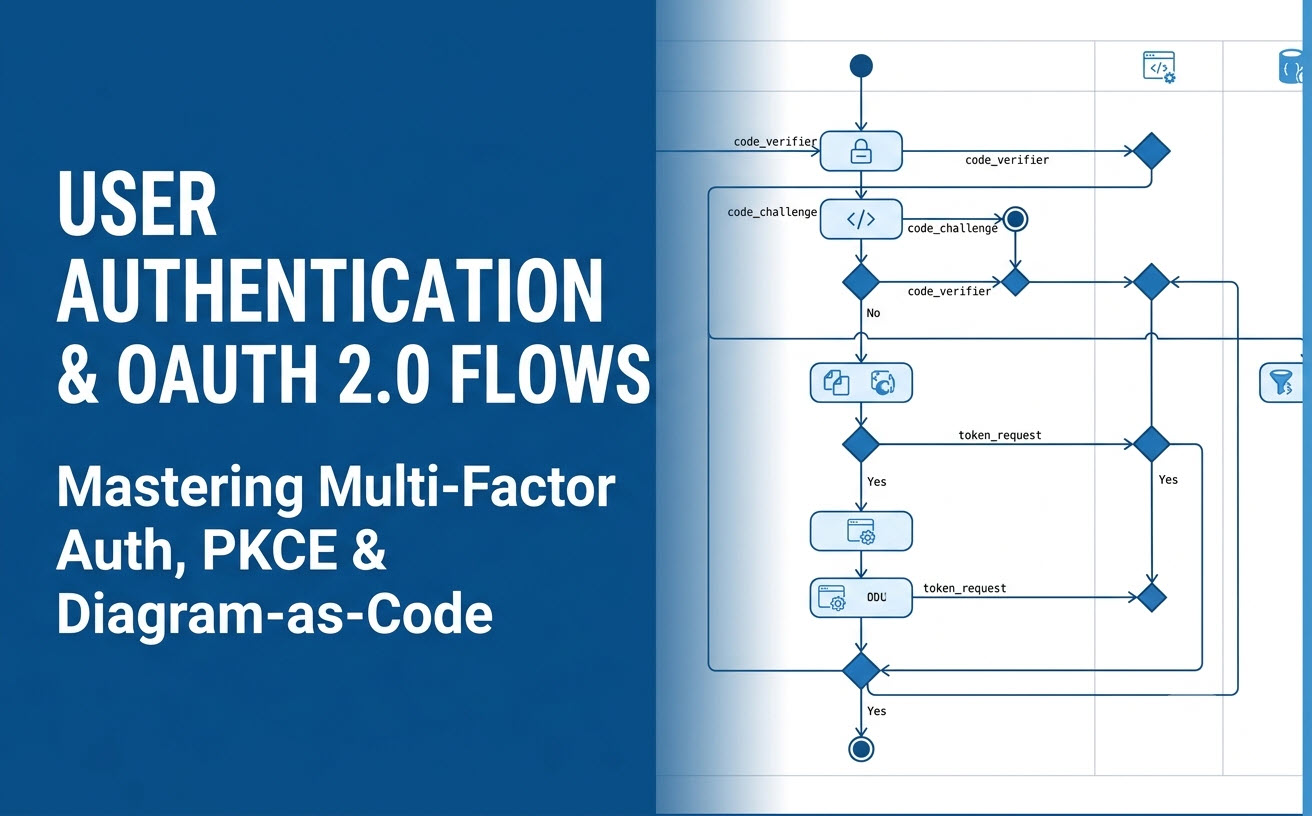 User Authentication & OAuth 2.0 Flow Activity Diagrams