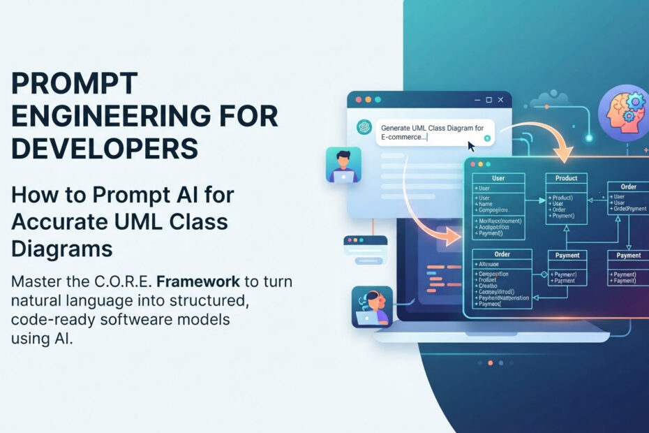 Prompt Engineering for Developers: How to Prompt AI for Accurate UML Class Diagrams