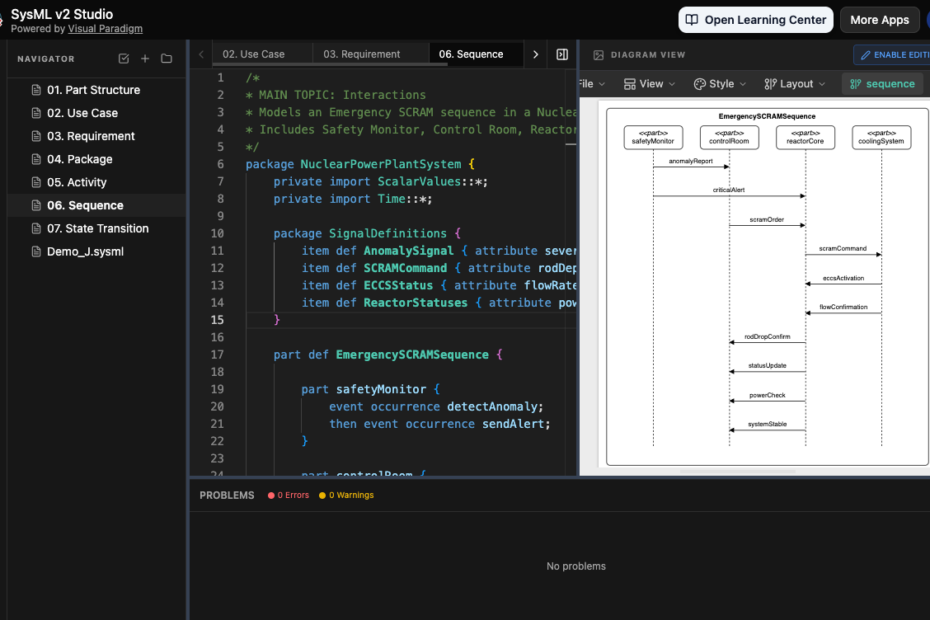 SysML v2 Studio